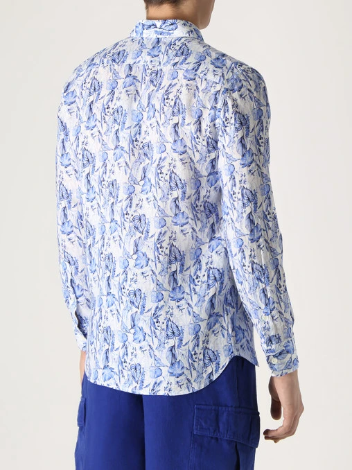 Рубашка Regular Fit льняная 120% LINO