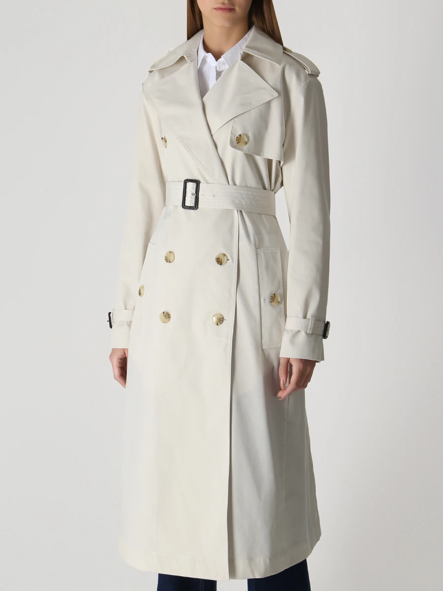 Тренч однотонный