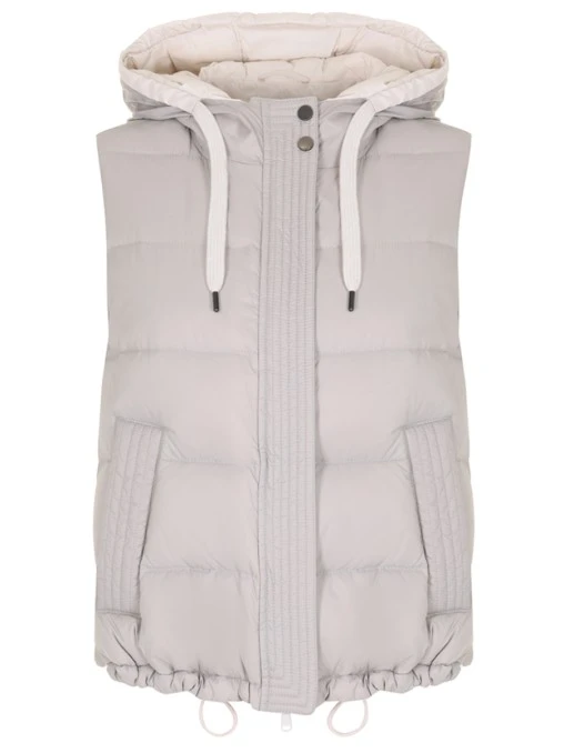 Жилет стеганый BRUNELLO CUCINELLI