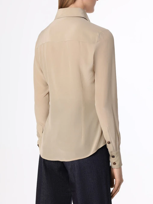Блуза шелковая KITON