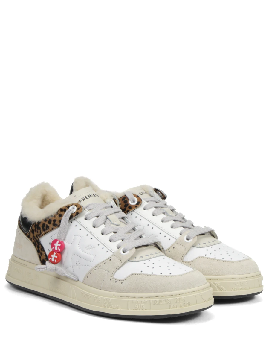 Кеды комбинированные на меху Quinn