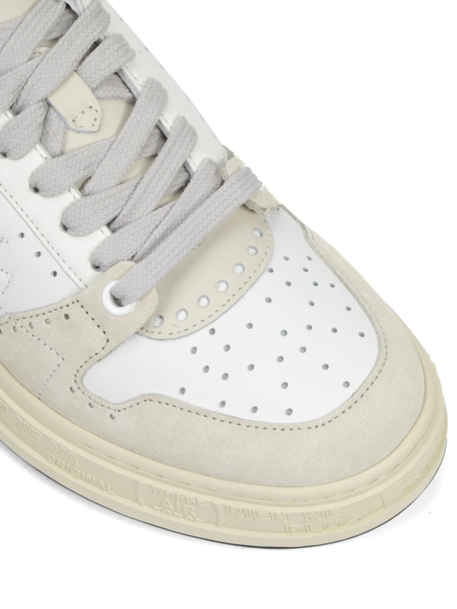 Кеды комбинированные на меху Quinn