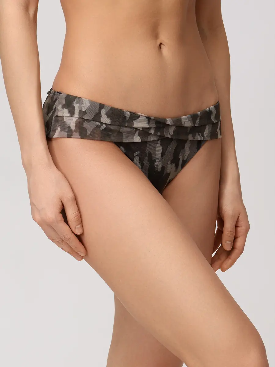 Трусы-стринг с принтом