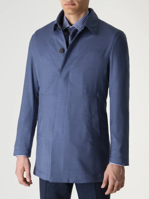 Плащ шерстяной CANALI