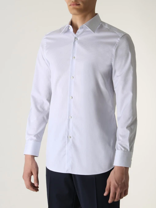 Рубашка Slim Fit хлопковая BOSS