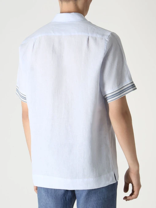 Рубашка Regular Fit льняная BILANCIONI