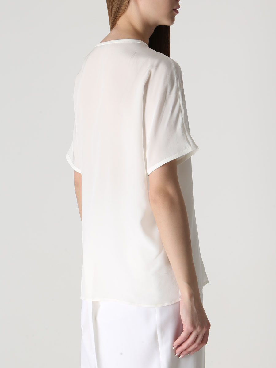 Блуза шелковая