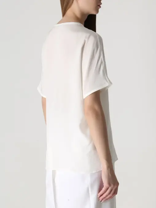 Блуза шелковая KITON