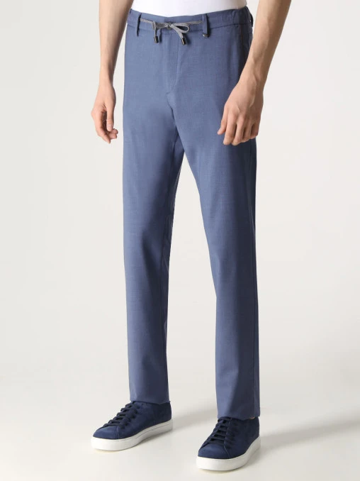 Брюки шерстяные CANALI