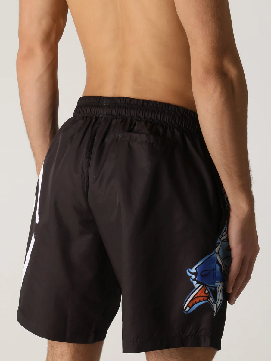 Шорты плавательные с принтом