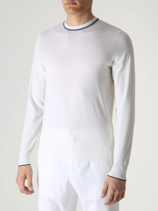 Джемпер хлопковый FIORONI CASHMERE