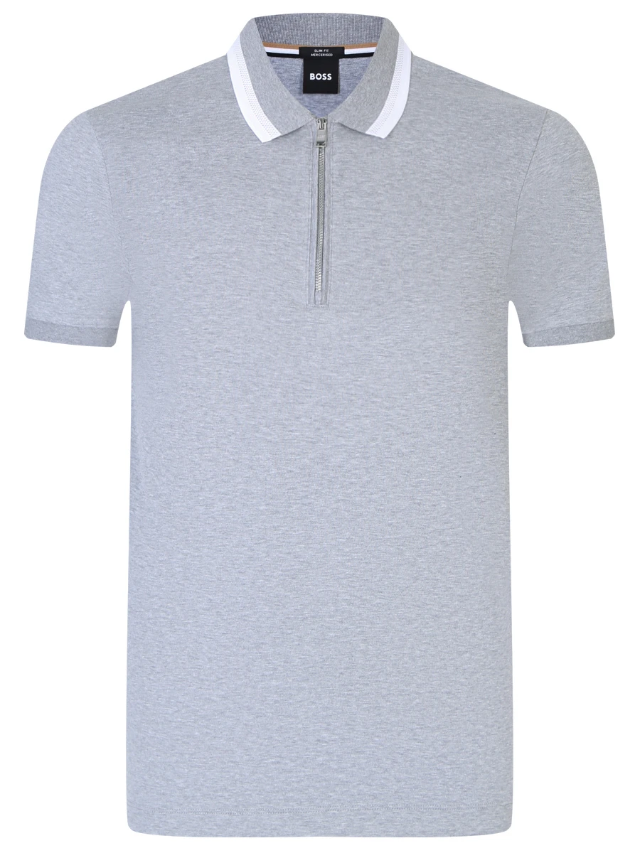 Поло Slim Fit хлопковое