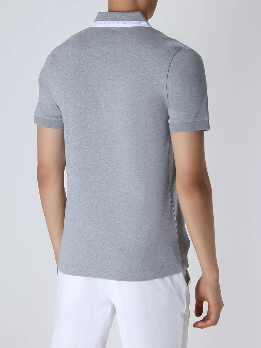 Поло Slim Fit хлопковое