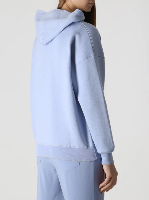 Худи хлопковое LORENA ANTONIAZZI