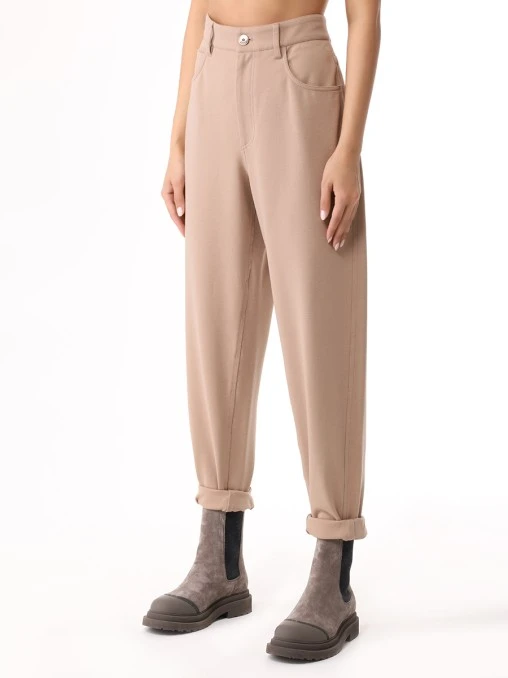 Брюки хлопковые BRUNELLO CUCINELLI