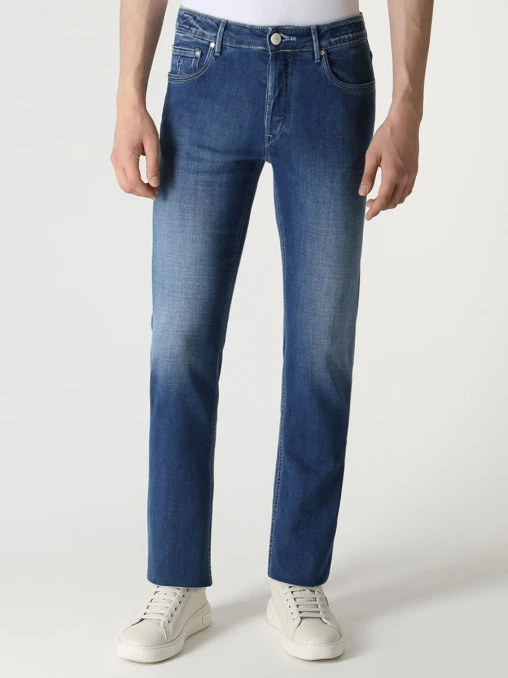 Джинсы Slim Fit хлопковые HANDPICKED