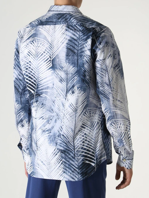 Рубашка Regular Fit хлопковая KITON