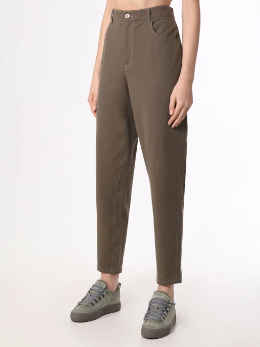 Брюки хлопковые BRUNELLO CUCINELLI