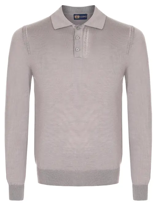 Поло однотонное CUDGI