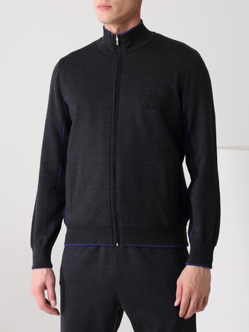 Костюм из шерсти и хлопка BERTOLO LUXURY MENSWEAR
