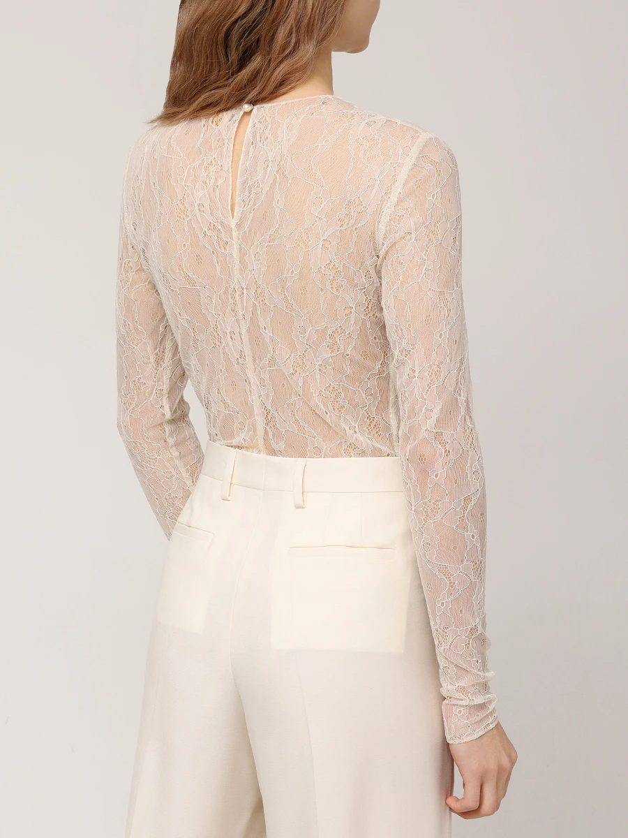 Боди кружевное