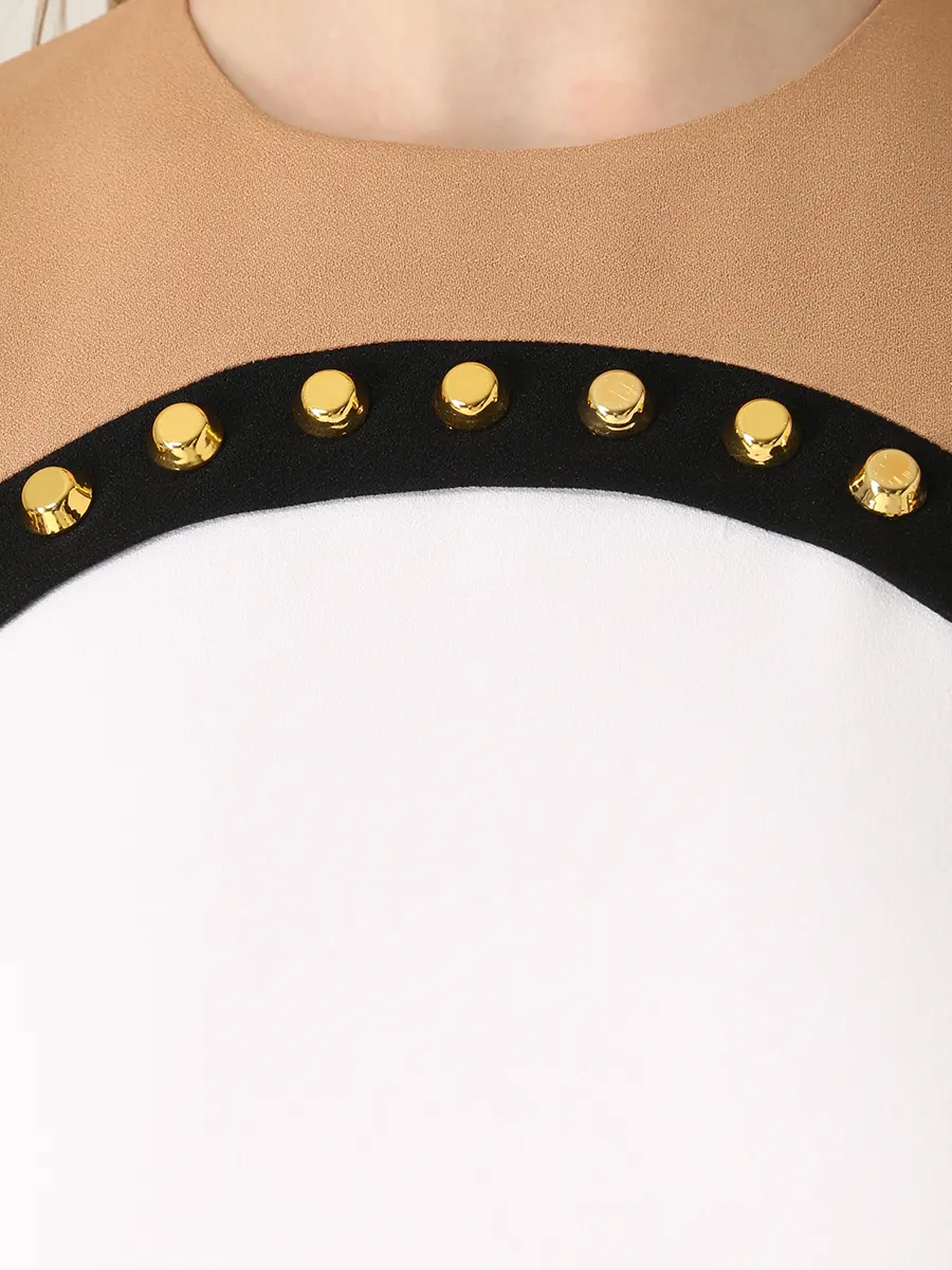 Платье из ацетата и вискозы