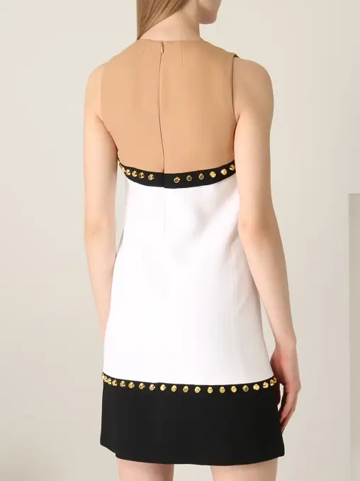 Платье из ацетата и вискозы MICHAEL KORS