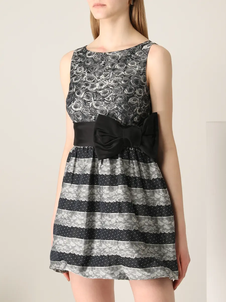 Платье с принтом