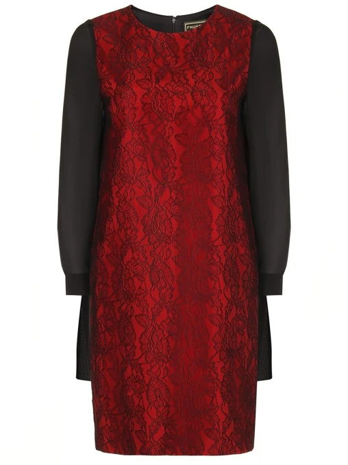 Платье шелковое FAUSTO PUGLISI