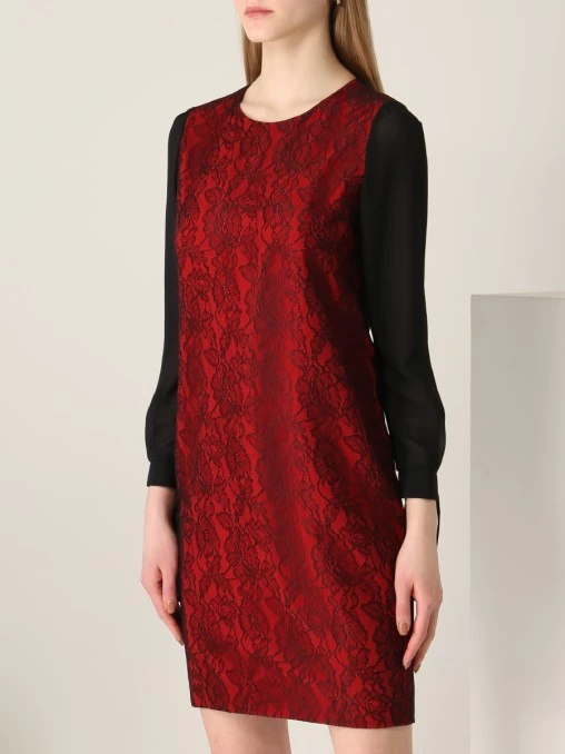Платье шелковое FAUSTO PUGLISI