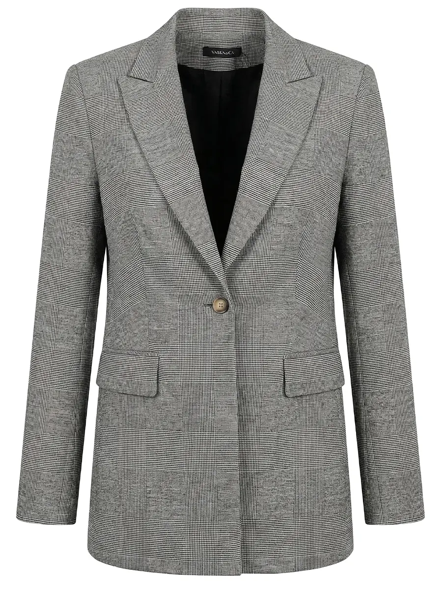 Пиджак в клетку
