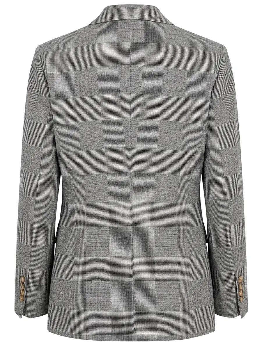 Пиджак в клетку
