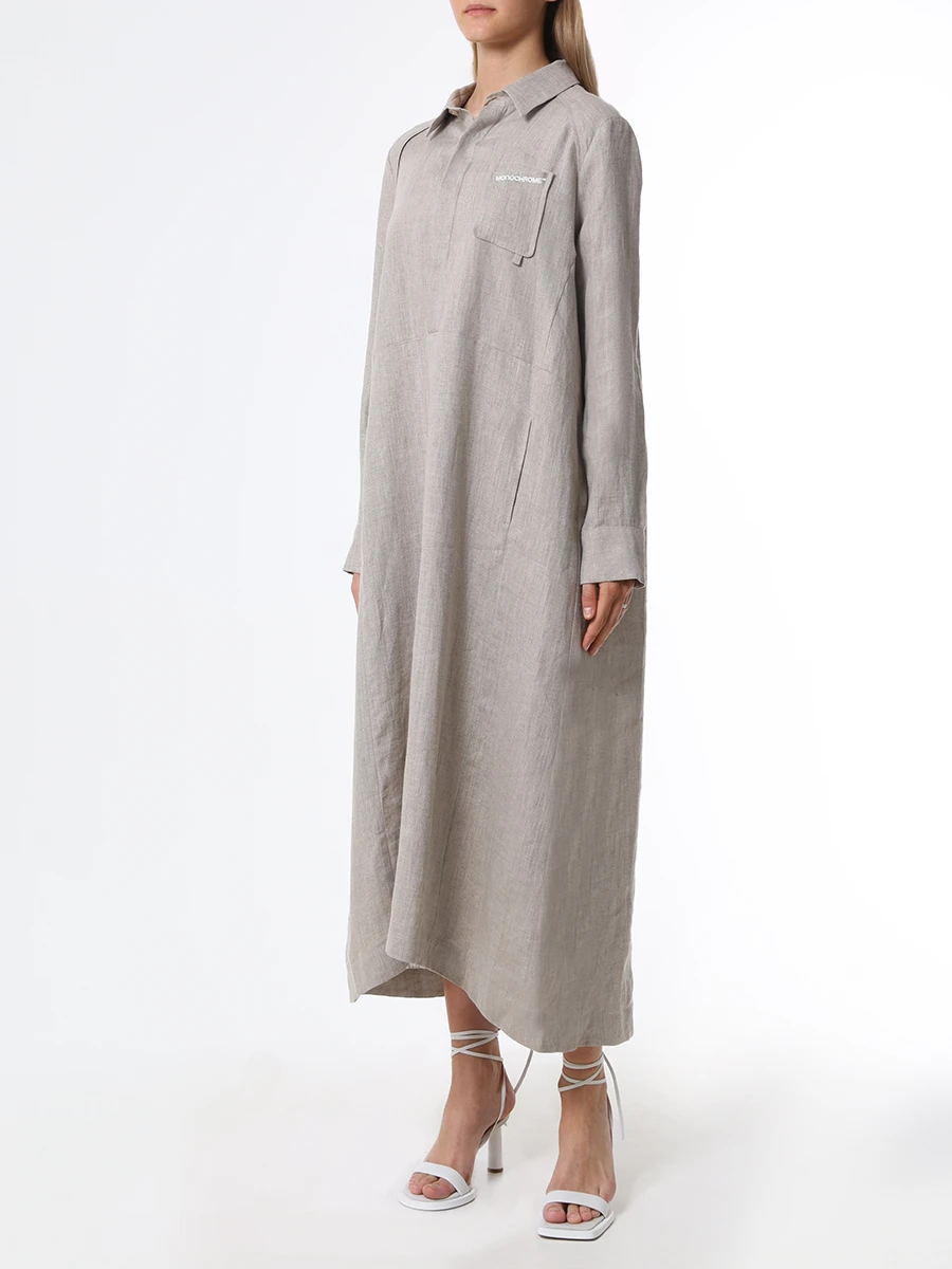 Платье льняное