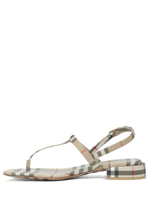 Сандалии кожаные BURBERRY
