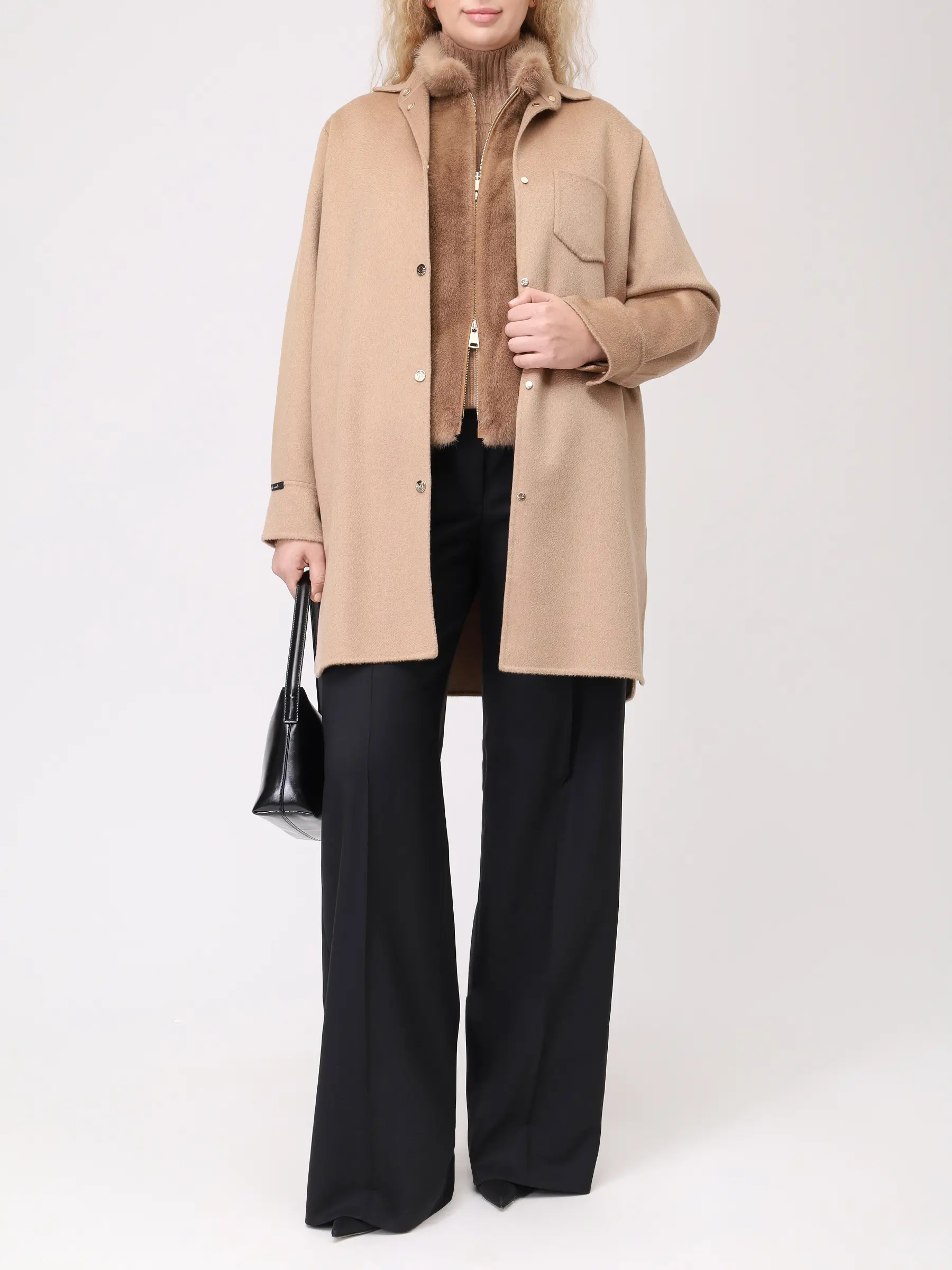 Пальто кашемировое