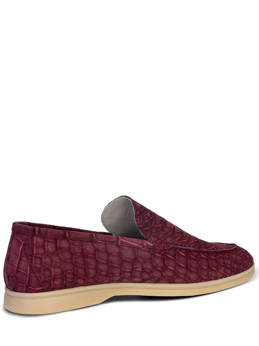 Лоферы из кожи крокодила