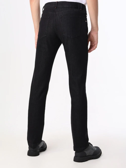 Джинсы Slim Fit хлопковые KITON