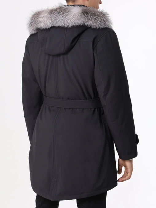 Пуховик с мехом KITON