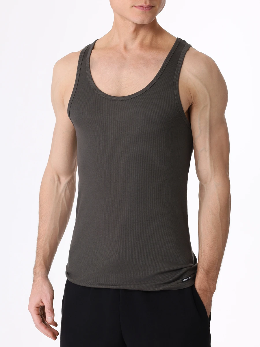 Майка из хлопка и модала