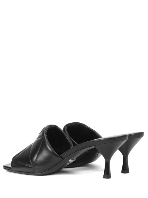Мюли кожаные PRADA
