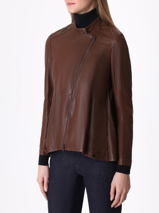 Куртка кожаная BRUNELLO CUCINELLI