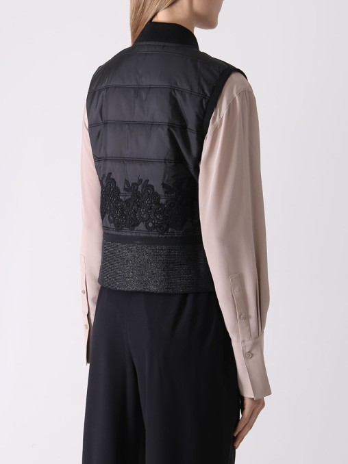 Жилет стеганый ERMANNO SCERVINO
