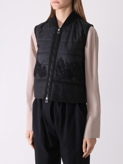 Жилет стеганый ERMANNO SCERVINO