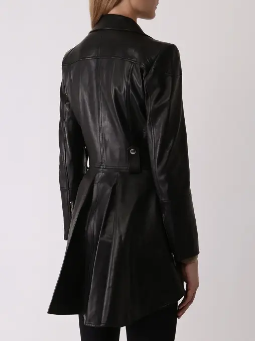 Куртка кожаная ALEXANDER MCQUEEN