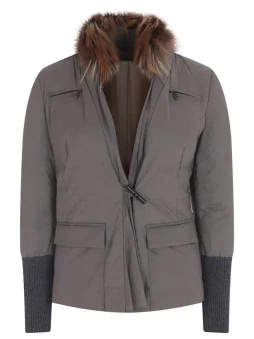 Пуховик стеганый BRUNELLO CUCINELLI