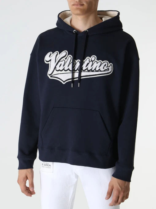 Худи хлопковое VALENTINO