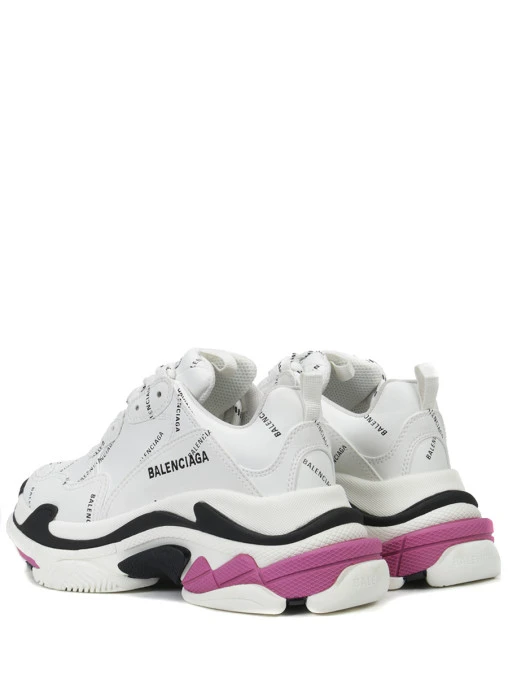 Кроссовки комбинированные Triple S BALENCIAGA