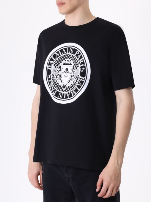 Футболка хлопковая BALMAIN