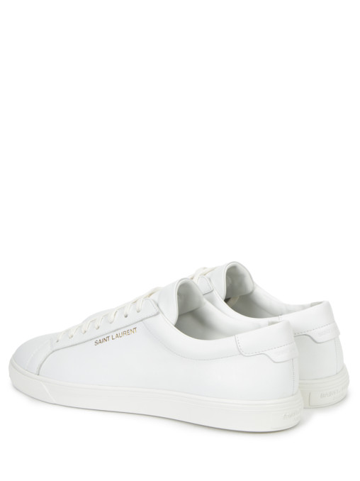 Кеды кожаные SAINT LAURENT