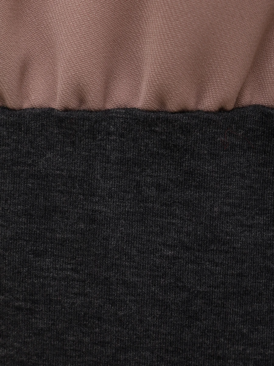 Платье комбинированное